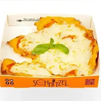 Schnitzel Pizza Margherita